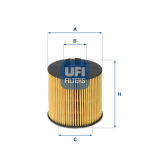 &Otilde;lifilter UFI 25.047.00