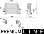 Kompressori&otilde;hu radiaator MAHLE CI 640 000P
