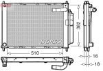 Jahutusmoodul DENSO DRM46101