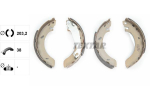 Piduriklotside komplekt TEXTAR 91043800