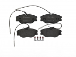 Piduriklotsi komplekt,ketaspidur BREMBO P 23 061