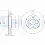 Piduriketas DELPHI BG3995