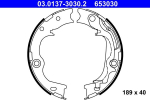 Piduriklotside komplekt,seisupidur ATE 03.0137-3030.2