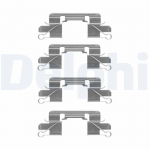 Lisakomplekt, ketaspiduriklotsid DELPHI LX0528