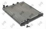 Radiaator,mootorijahutus ABAKUS 009-017-0046