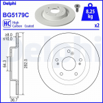 Piduriketas DELPHI BG5179C