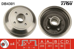 Piduritrummel TRW DB4301