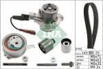 Veepump + hammasrihmakomplekt Schaeffler INA 530 0759 30