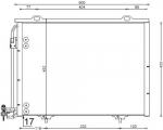 Kondensaator,kliimaseade MAHLE AC 211 001S