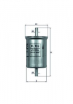 K&uuml;tusefilter MAHLE KL 146