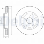 Piduriketas DELPHI BG9121C