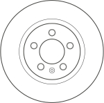 Piduriketas TRW DF3946