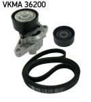 Soonrihmakomplekt SKF VKMA 36200