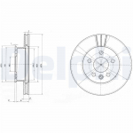 Piduriketas DELPHI BG2717