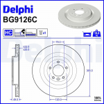 Piduriketas DELPHI BG9126C