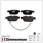 Piduriklotsi komplekt,ketaspidur ZIMMERMANN 25069.170.2