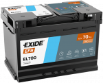 K&auml;ivitusaku EXIDE EL700