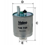 K&uuml;tusefilter VALEO 728725