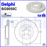 Piduriketas DELPHI BG9050C