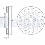 Piduriketas DELPHI BG4920C