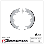 Piduriklotside komplekt,seisupidur ZIMMERMANN 10990.150.4