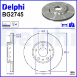 Piduriketas DELPHI BG2745