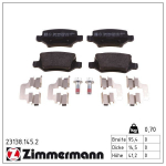Piduriklotsi komplekt,ketaspidur ZIMMERMANN 23138.145.2