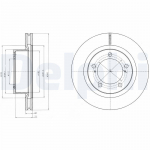 Piduriketas DELPHI BG9067