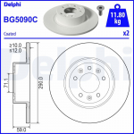 Piduriketas DELPHI BG5090C