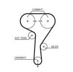 Hammasrihm GATES 5603XS