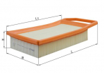 &Otilde;hufilter MAHLE LX 1619