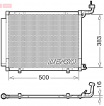 Kondensaator,kliimaseade DENSO DCN10058