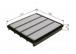 &Otilde;hufilter BOSCH F 026 400 226