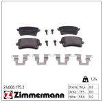 Piduriklotsi komplekt,ketaspidur ZIMMERMANN 24606.175.2