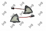 tuli, v&auml;lispeegel ABAKUS L53-420-0002LED
