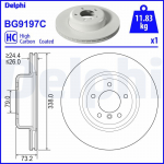 Piduriketas DELPHI BG9197C