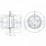 Piduriketas DELPHI BG3901C