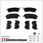 Piduriklotsi komplekt,ketaspidur ZIMMERMANN 25340.150.1