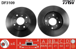 Piduriketas TRW DF3109
