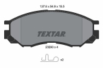 Piduriklotsi komplekt,ketaspidur TEXTAR 2329002