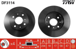 Piduriketas TRW DF3114