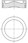Kolvid MAHLE 039 PI 00125 000
