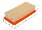 &Otilde;hufilter BOSCH F 026 400 048