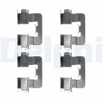 Lisakomplekt, ketaspiduriklotsid DELPHI LX0539