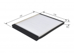 Filter,salongi&otilde;hk BOSCH 1 987 432 089