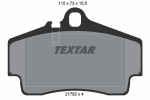 Piduriklotsi komplekt,ketaspidur TEXTAR 2179203