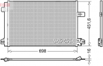 Kondensaator,kliimaseade DENSO DCN32028