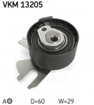 Pingutusrull,Hammasrihm SKF VKM 13205