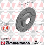 Piduriketas ZIMMERMANN 380.2116.52