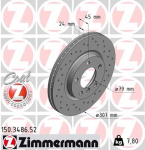 Piduriketas ZIMMERMANN 150.3486.52